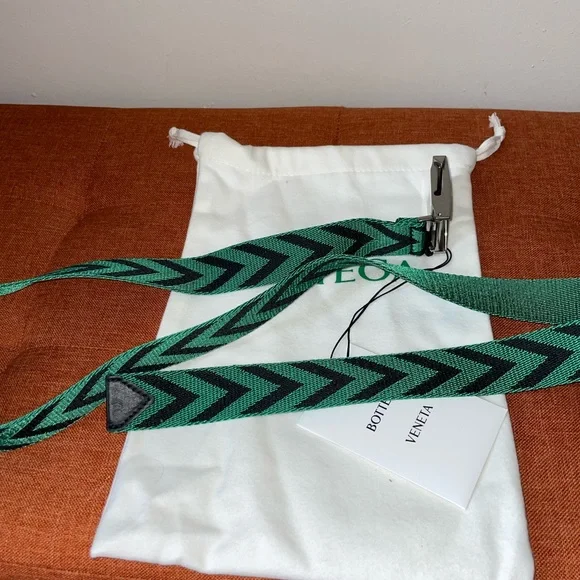 Bottega VenetA Chevron Belt